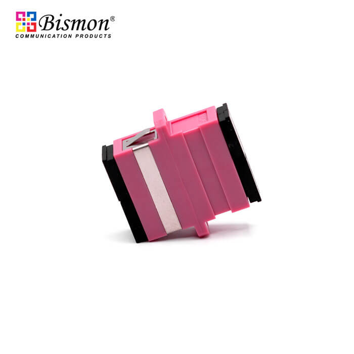 SC Adapter Duplex Multi-mode OM4 Speed 10GB, Magenta color